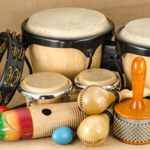A selection of smaller percussion options