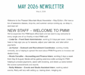 May 2026 Newsletter